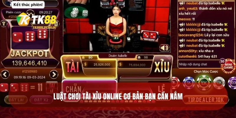 Tài Xỉu Online Trò Chơi Đỏ Đen Hấp Dẫn Người Chơi 1 Luật chơi tài xỉu online cơ bản bạn cần nắm