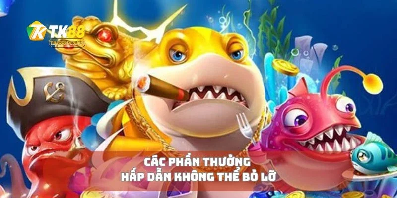 Bắn Cá Nữ Thần Vẻ Đẹp Mê Hoặc Giữa Làn Nước Xanh 2 Các phần thưởng hấp dẫn không thể bỏ lỡ